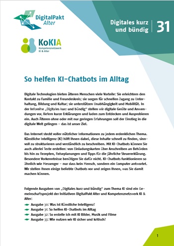 31 KI Chatbot