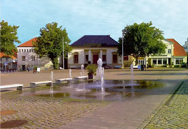 Marktplatz von Neustadt in Holstein